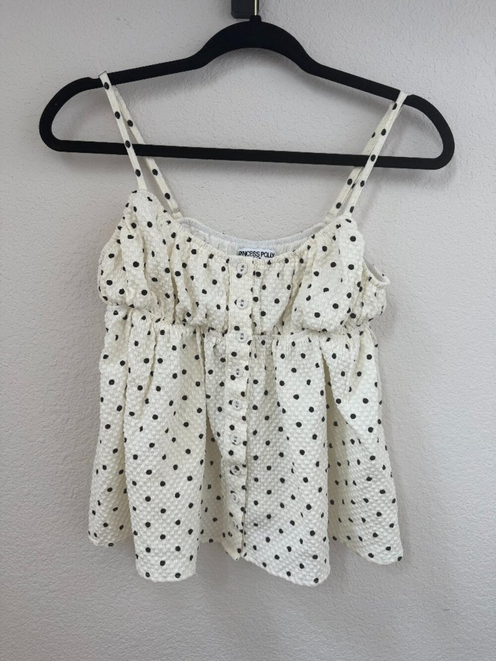 Princess Polly Polka Dot Tank Size US 6/ Small